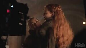 Sansa + Arya= 👅GIF