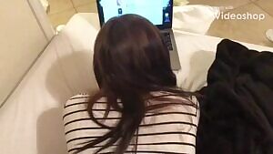 Letting you play with her holes.