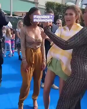 Look at the Ass on the ChloeXHalle Bitch