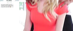 Getting the wife out of town so you can be alone with her 18-year-old niece Piper for the weekend