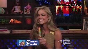 Denise Richards shows off her skills