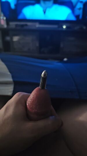 Urethral Sounding Cock Homemade