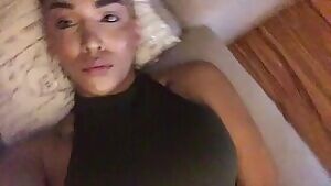 Jane Marie showing us her big dick