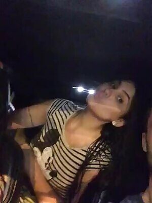 Girl in the front seat got a bigger one