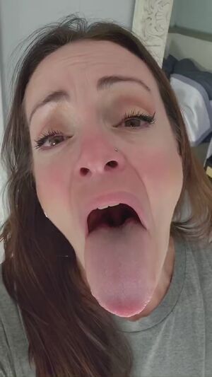 Rolling eyes Amateur Brunette Cute Facial Expression