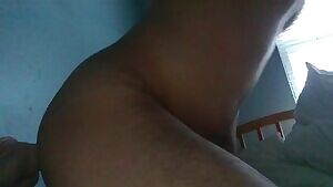 Me taking my largest dildo