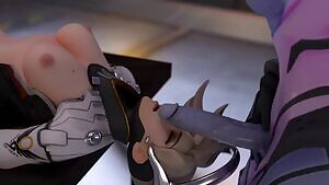 Widow cumming on mercy