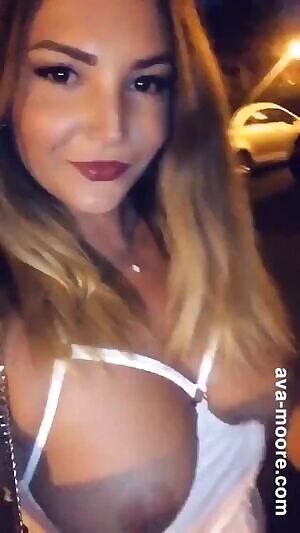 Showing of the new dress