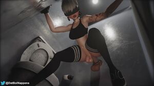 BWC Hentai Animation Femboy Gay Glory Hole