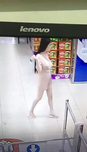 Walking around the store