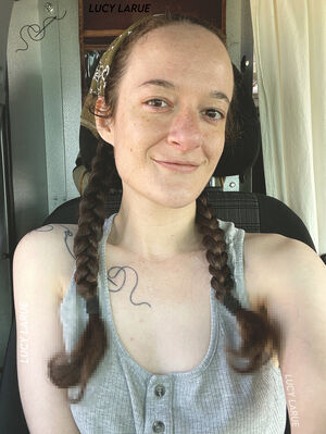 Pig Tails Birthday Brunette Freckles Hippie