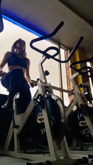 Belly Play Gym Gymnast Latina Lesbian