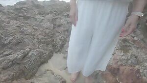 I'm the rocks showing off my big Boobs and fat ASS 😉 xx 55yo  🇦🇺