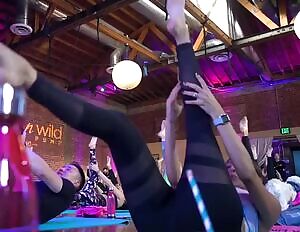 Tiff in Pilates Class