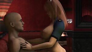 Honoka & Mare Rose in the Club,