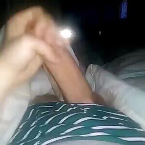 Hung guy jacking