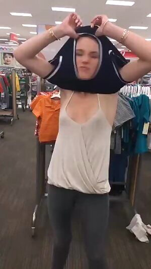 Bella Thorne showing off more than she wanted at Target!