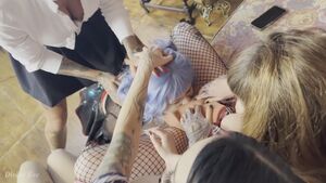 School girls female domination