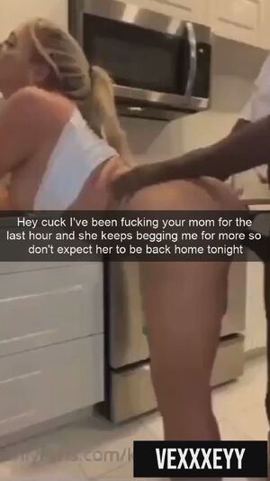 BBC Blonde Bully Caption Cuckold