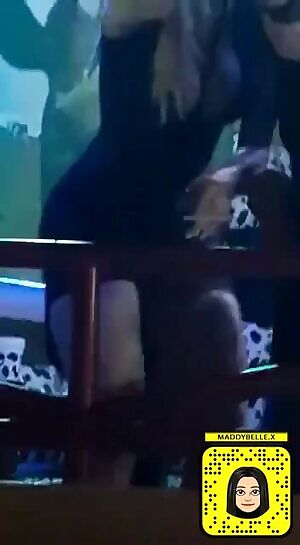 No panties dancing in the club