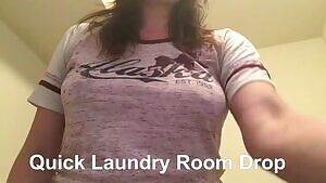 Quick Laundry Room Drop