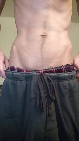 The common view of me taking off my pants