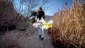 My Valentine Day Surprise - Public Horny Hiking