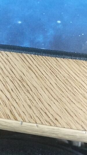 I've got a surprise for you under my desk