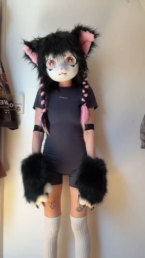 Goth Girls Cosplay Costume Cute Fetish