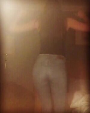 Karen Gillan shaking her ass