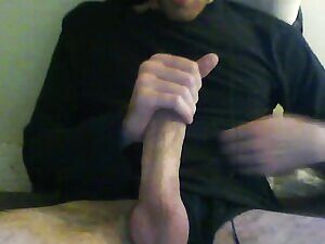 Just filmed myself jerking off with both hands