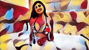 Mia Khalifa - CandyBath #NeuralStyle w/Sound