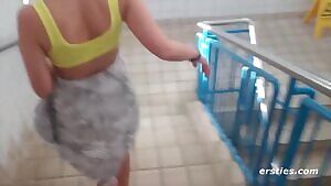 Fun before the pool.