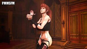 Kasumi dancing