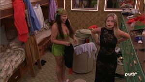 Katherine Asking If We Like Her Black Dress BB27