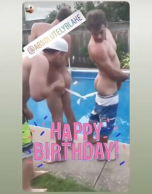 Absolutelyblake and his friend Lloyd