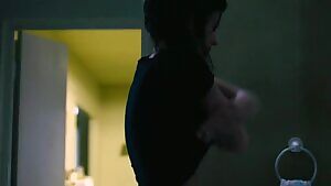 Rooney Mara stripping naked with pierced nipples