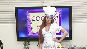 Cooking and fucking with chef Madison Ivy