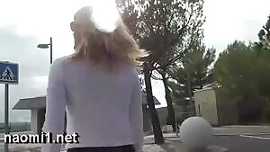 dangling by the road...