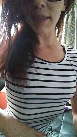 Would you cum on my glasses, tits or tongue?