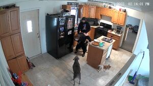 Indiana Girls Amateur Clothed Homemade Kitchen