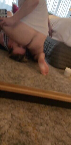 my mouth is just his cock warmer