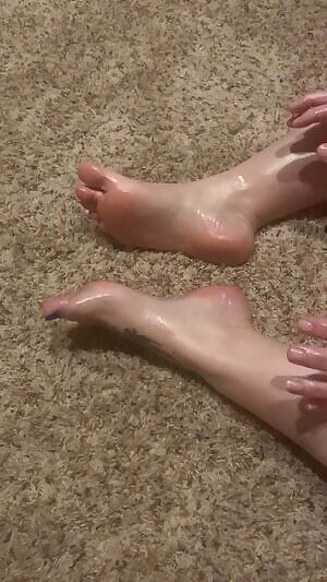 Anyone want to come help me rub some oil in my sexy toes?