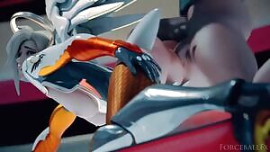 Mercy enjoying the ride