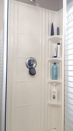 Naked in the shower 😉