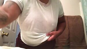 They’re heavy, would you mind holding them for me?