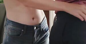 Giving His Floppy Some Sloppy Toppy