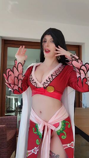 Femdom Cosplay Boobs Brunette Costume Egirl