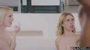 Anya Olsen & Cadence Lux gives him the Royal Treatment