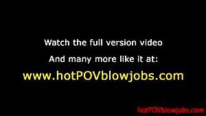 Lily Labeau sloppy spit blowjob